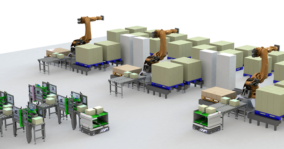 仓储物流机器人,AGV,AMR,自主移动机器人